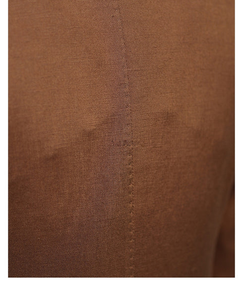 Brown Double-Breasted Linen Suit – Inspired by Classic Men’s Linen Suits Plus Size